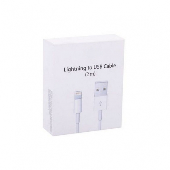 Obrázok pre Apple iPhone Lightning USB dátový kábel MD819ZM/A 2m OEM