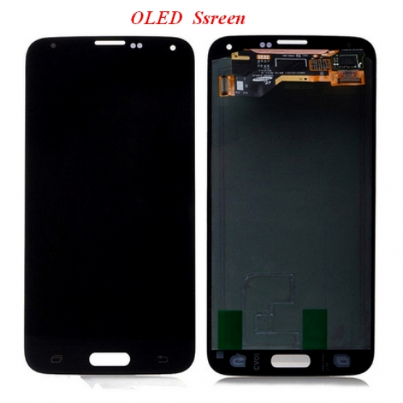 Obrázok pre LCD displej Samsung Galaxy S5 G900f - Dotykové sklo - čierne
