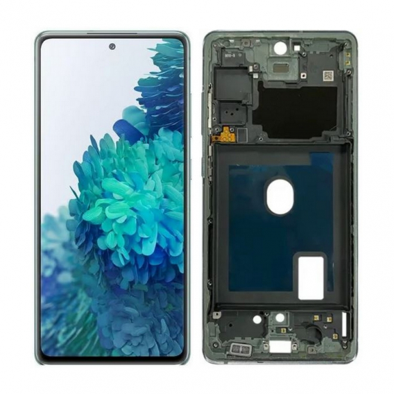 Obrázok pre LCD Displej + Dotykové sklo + Rám Samsung Galaxy S20 FE G780F - zelená 