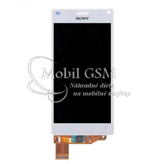Obrázok pre LCD displej Sony XPERIA Z3 Compact D5803 - Dotykové sklo  + Biele - Original lepka