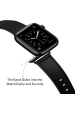 Obrázok pre Klasický kožený remienok pre Apple Watch 41 / 40 / 38 mm, čierny