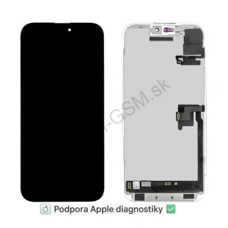 Apple iPhone 16 Pro Max - LCD Displej + Dotyková plocha + Rám – Soft OLED 120Hz CPG Diagnosable vrátane Senzor Flexu