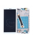 Obrázok pre LCD displej Huawei P Smart a Dotykové sklo + rám biely