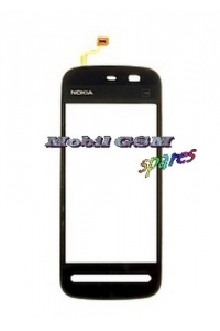 Obrázok pre Dotykové sklo Nokia 5230 Čierne  - rám
