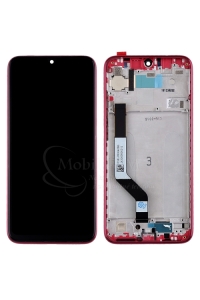 Obrázok pre LCD displej Xiaomi Redmi Note 7 a Dotykové sklo + rám červený