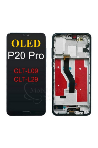 Obrázok pre LCD Displej + Dotykové sklo + Rám Huawei P20 Pro čierny (OLED) 