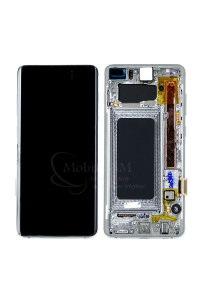 Obrázok pre LCD Displej + Dotykové sklo + Rám Samsung Galaxy S10e G970F - biela