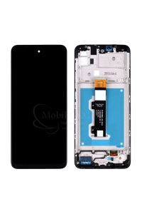 Obrázok pre LCD displej + Dotykové sklo + Rám Motorola Moto E40 Čierny