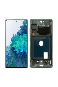 Obrázok pre LCD Displej + Dotykové sklo + Rám Samsung Galaxy S20 FE G780F - zelená OLED