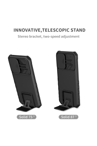 Obrázok pre TPU Stereoskopický držiak s posuvným krytom pre Samsung Galaxy A52 5G