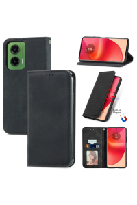 Obrázok pre Retro kožené puzdro pre Motorola Moto G35