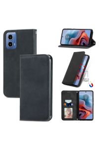 Obrázok pre Retro kožené puzdro pre Motorola Moto G34