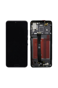 Obrázok pre LCD displej + Dotykové sklo + Rám Huawei P20 čierna