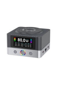 Obrázok pre Relife RL-Q7 – Inteligentná 65W nabíjacia stanica s LCD displejom a Wireless nabíjaním