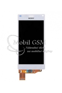 Obrázok pre LCD displej Sony XPERIA Z3 Compact D5803 - Dotykové sklo  + Biele - Original lepka