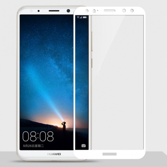 Obrázok pre 9D Tvrdené sklo pre Huawei Mate 10 Lite, biela