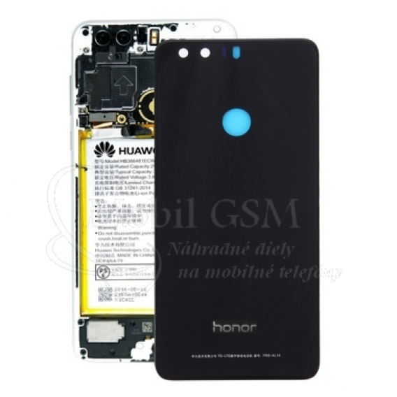 Obrázok pre Huawei Honor 8 - Bateriový kryt - Čierny
