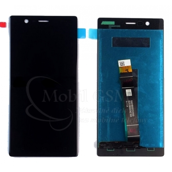 Obrázok pre LCD displej Nokia 3 a Dotykové sklo - čierne