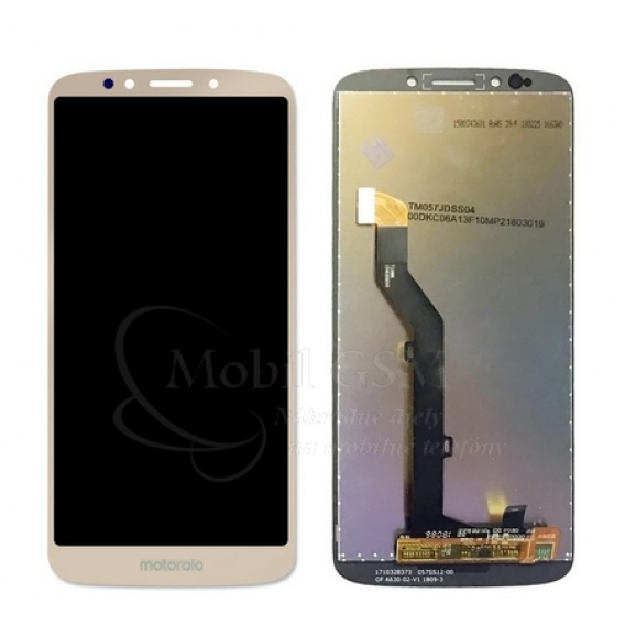 Obrázok pre LCD displej Lenovo Moto E5 a Dotykové sklo - zlaté