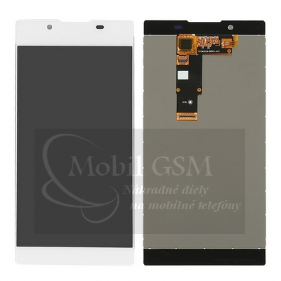 Obrázok pre LCD displej Sony XPERIA L1 (G3311) - Dotykové sklo - biele