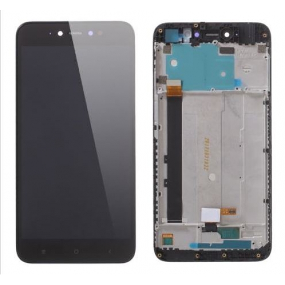 Obrázok pre LCD displej Xiaomi Redmi Note 5A Prime a Dotykové sklo + rám čierny
