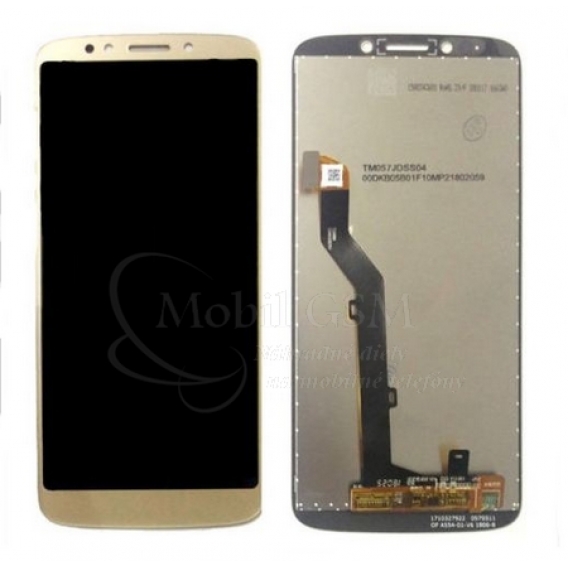 Obrázok pre LCD Displej + Dotykové sklo Motorola Moto G6 Play - zlaté