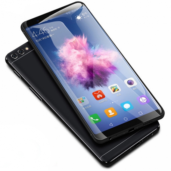 Obrázok pre 5D FULL GLUE Tvrdené sklo pre Huawei P Smart BLACK