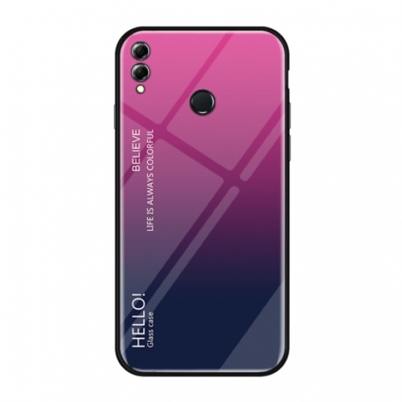 Obrázok pre Gradient Color puzdro pre Huawei Honor 8X (Magenta)