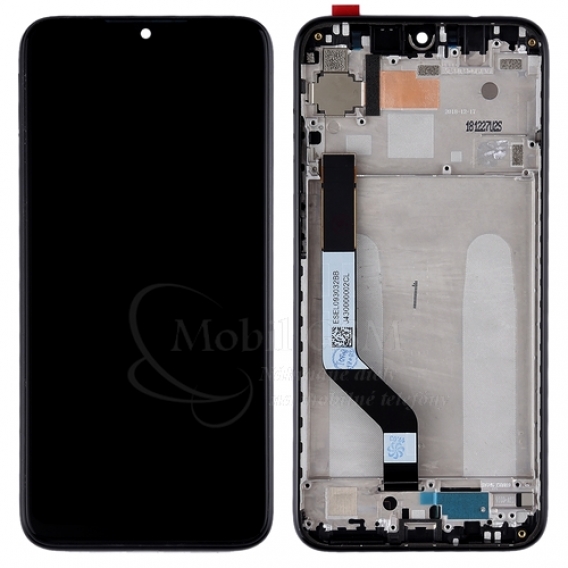 Obrázok pre LCD displej Xiaomi Redmi Note 7 a Dotykové sklo + rám čierny