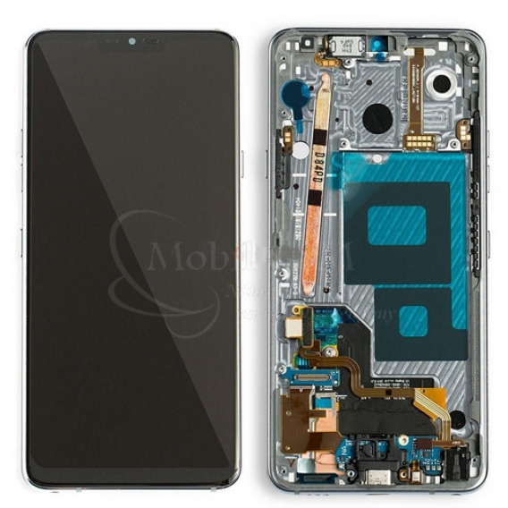 Obrázok pre LCD displej LG G7 Thinq G710 a Dotykové sklo + rám - čierna