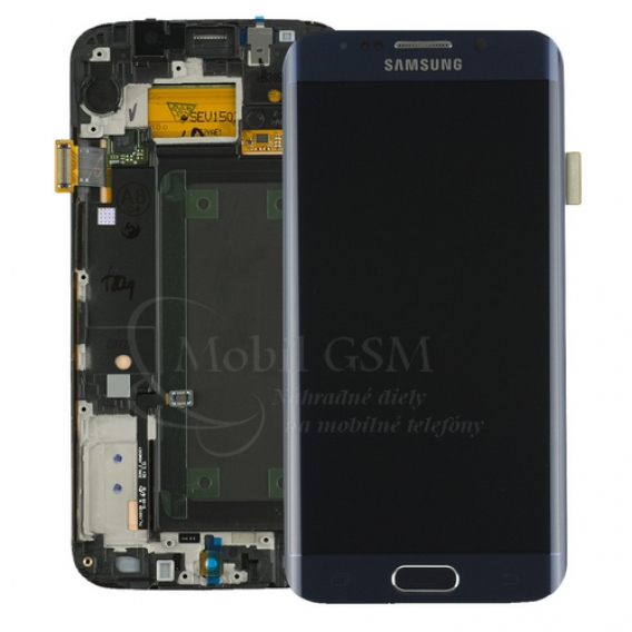 Obrázok pre LCD displej Samsung Galaxy S6 Edge G925F - Dotykové sklo - čierne