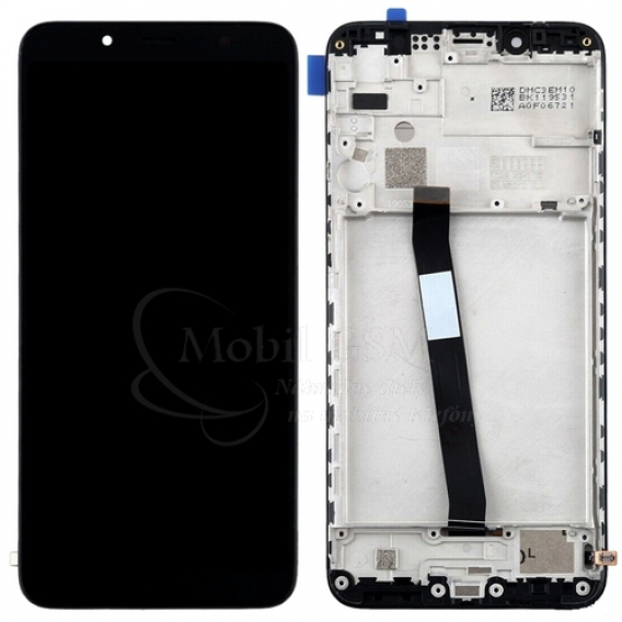 Obrázok pre LCD displej Xiaomi Redmi 7A + Dotykové sklo + rám - čierna