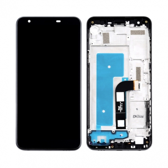 Obrázok pre LCD displej + dotykové sklo + rám LG K30 2019 čierne 
