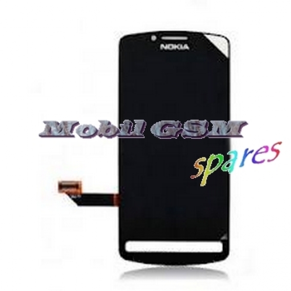 Obrázok pre LCD displej Nokia 700 - Dotykové sklo - Čierne