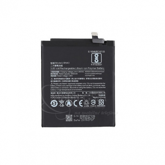 Obrázok pre Batéria Xiaomi BN43 - 4000mAh Redmi Note 4 Global