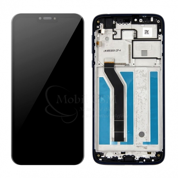 Obrázok pre LCD Displej + Dotykové sklo + Rám Motorola Moto G7 Power čierna