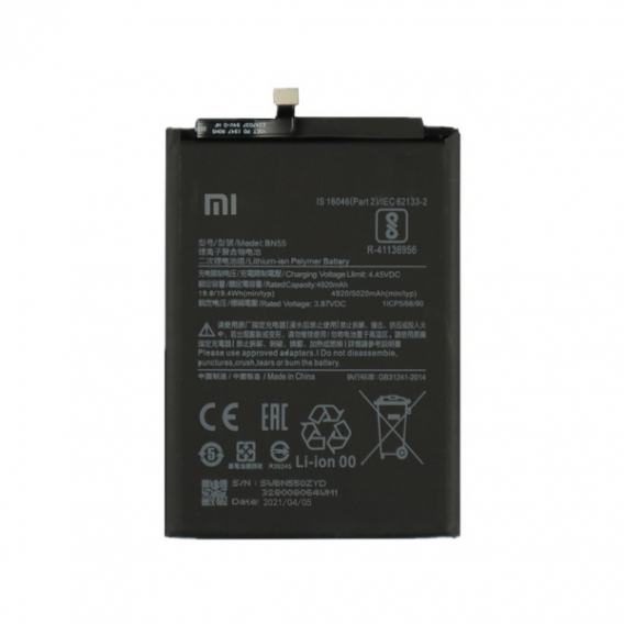 Obrázok pre Batéria Xiaomi BN55 - 5020mAh Redmi Note 9S, 9 Pro, 10 Pro