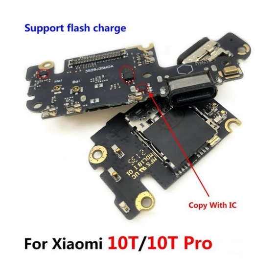 Obrázok pre Flex kábel Xiaomi Mi 10T 5G , Nabíjací konektor, mikrofon 