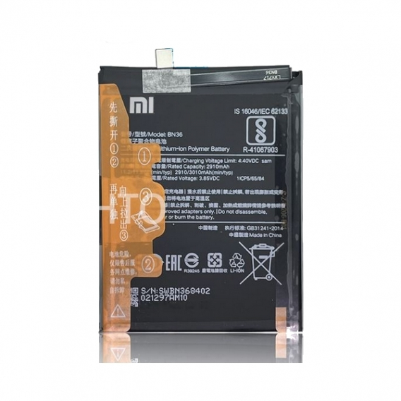 Obrázok pre Batéria Xiaomi BN36 - 3010 mAh Mi A2