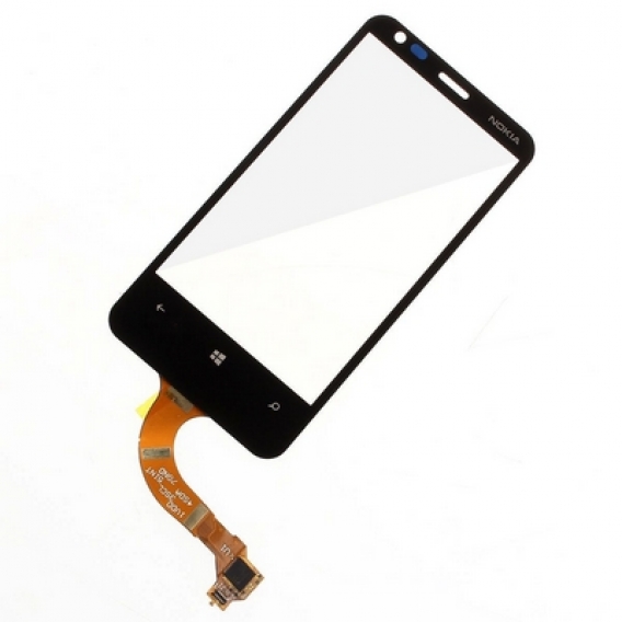 Obrázok pre Dotykové sklo Nokia Lumia 620 s rámom