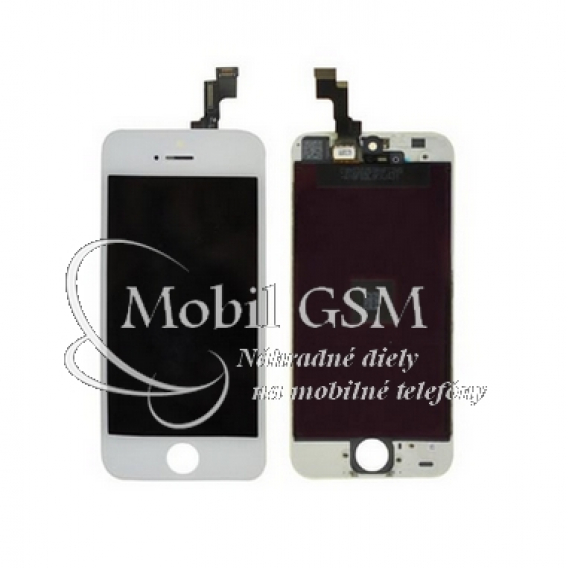 Obrázok pre LCD displej iPhone 5S + Dotykové sklo - biele
