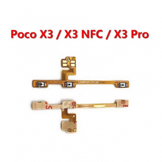 Obrázok pre Xiaomi Poco X3, X3 NFC, X3 Pro - Power volume flex kábel