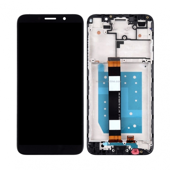 Obrázok pre LCD Displej Huawei Y5p - Dotykové sklo + Rám čierna