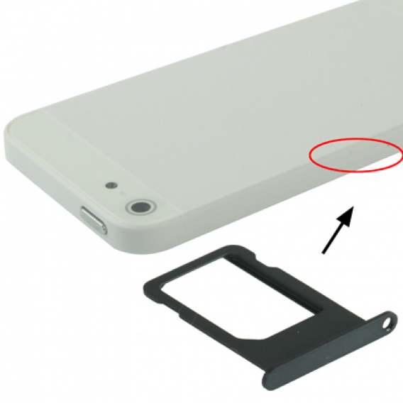 Obrázok pre Apple iPhone 5 - Držiak SIM karty