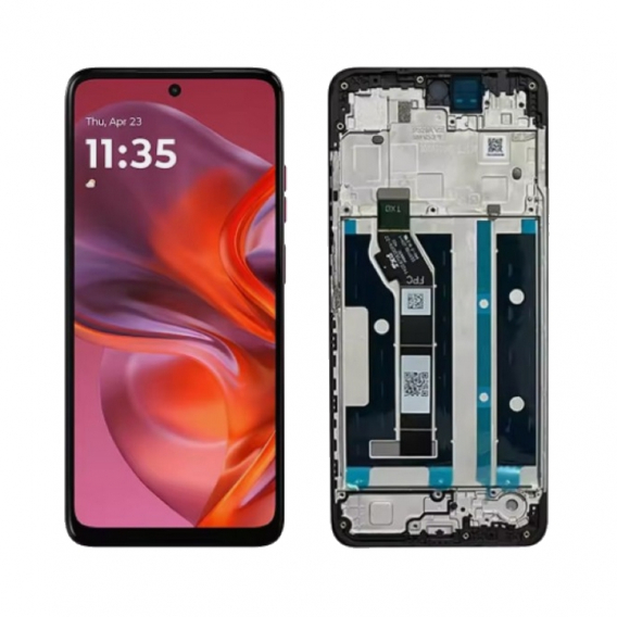 Obrázok pre LCD Displej + Dotykové sklo + Rám Motorola Moto E15