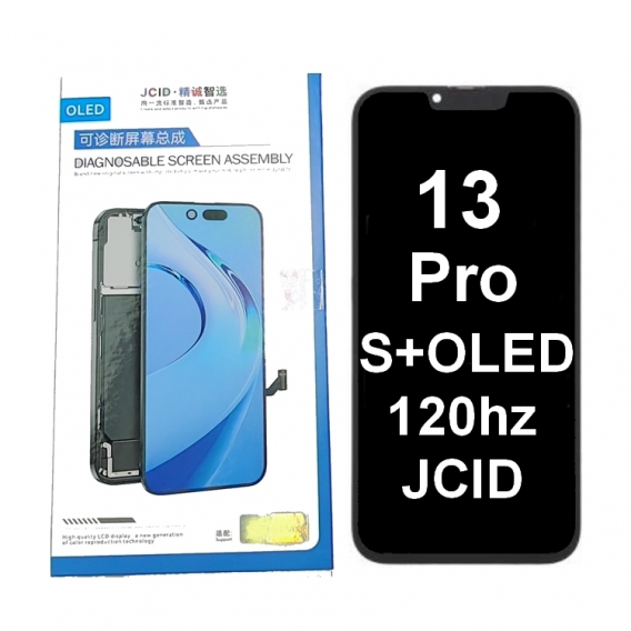 Obrázok pre Apple iPhone 13 Pro - LCD Displej + Dotykové Sklo + Rám JCID Diagnosable S+OLED 120Hz