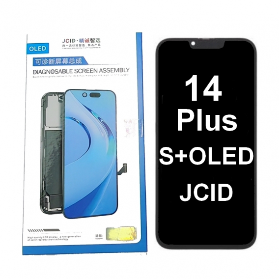 Obrázok pre Apple iPhone 14 Plus - LCD Displej + Dotykové Sklo + Rám JCID Diagnosable S+OLED