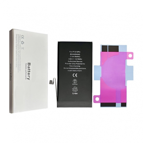 Obrázok pre Batéria Apple iPhone 12/ iPhone 12 Pro 3320mAh (žiadne vyskakovacie okno / zdravie 100%) bez spájkovania a programovania