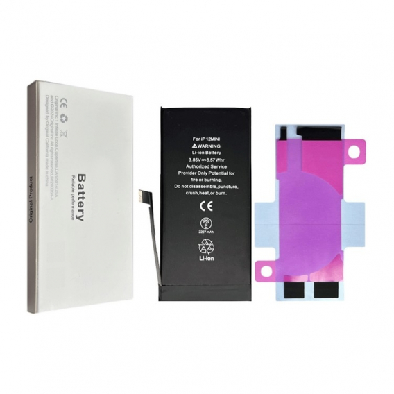 Obrázok pre Batéria Apple iPhone 12 Mini 2520mAh (žiadne vyskakovacie okno / zdravie 100%) bez spájkovania a programovania