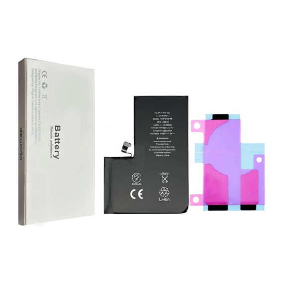 Obrázok pre Batéria Apple iPhone 14 Pro Max 4770mAh (žiadne vyskakovacie okno / zdravie 100%) bez spájkovania a programovania Originál Chip